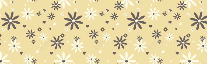 花瓣背景psd设计背景_新图网 https://ixintu.com 海报banner banner 手绘 花瓣 重复 卡通 童趣