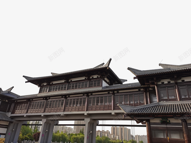 丰县的闸坝桥png免抠素材_新图网 https://ixintu.com 闸坝桥 素材 仿古建筑 地标性建筑
