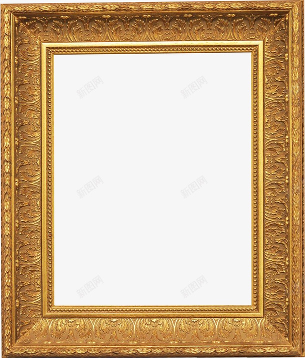 金色鎏金画框素材高清png免抠素材_新图网 https://ixintu.com 金色 鎏金 画框 高清