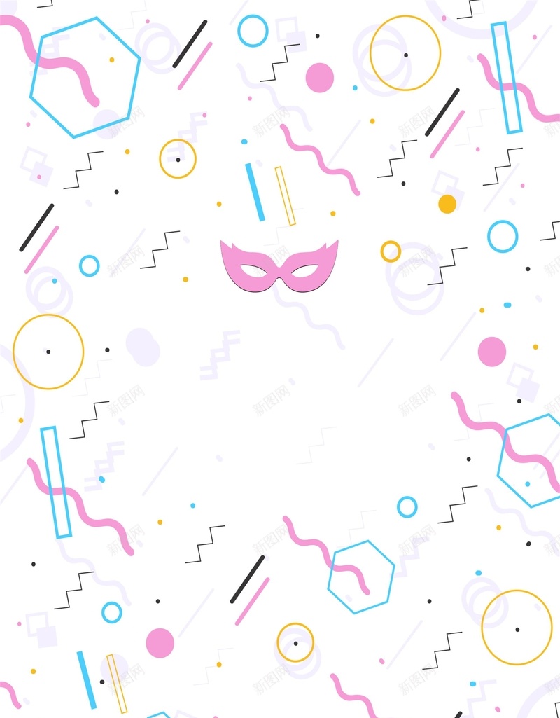 时尚不规则线条广告jpg设计背景_新图网 https://ixintu.com 不规则线条 漂浮装饰 波浪线 时尚 线条 广告 简约 猫眼