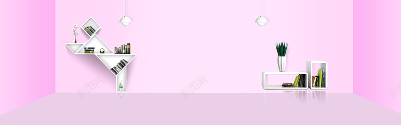 现代简约装饰banner海报背景psd设计背景_新图网 https://ixintu.com 创意简约背景 室内 海报 灯具 设计 现代简约背景海报 banner海报背景 简约