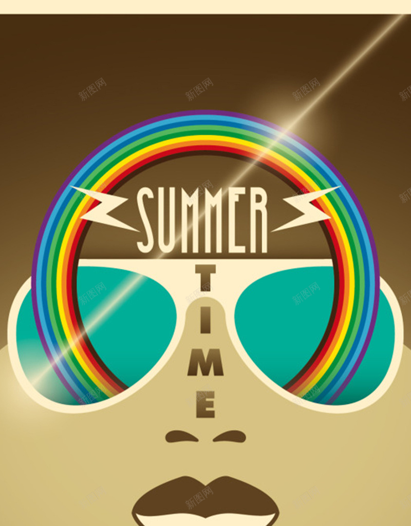 多彩抽象人脸图案夏季背景图jpg设计背景_新图网 https://ixintu.com 人脸 多彩 彩虹 抽象 眼镜 夏日 狂欢 扁平 渐变 几何