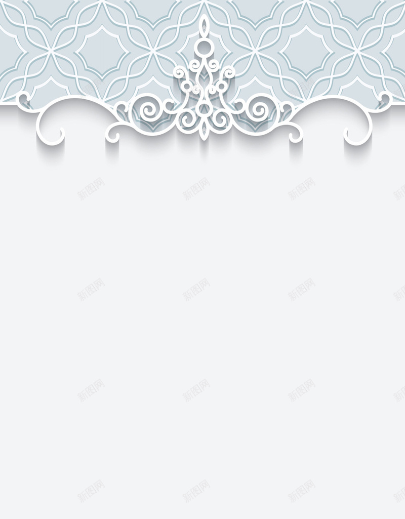 清新蕾丝边框H5图jpg设计背景_新图网 https://ixintu.com 清新 蕾丝 边框 文艺 简约 蓝色 蕾丝边框H5素材 小清新