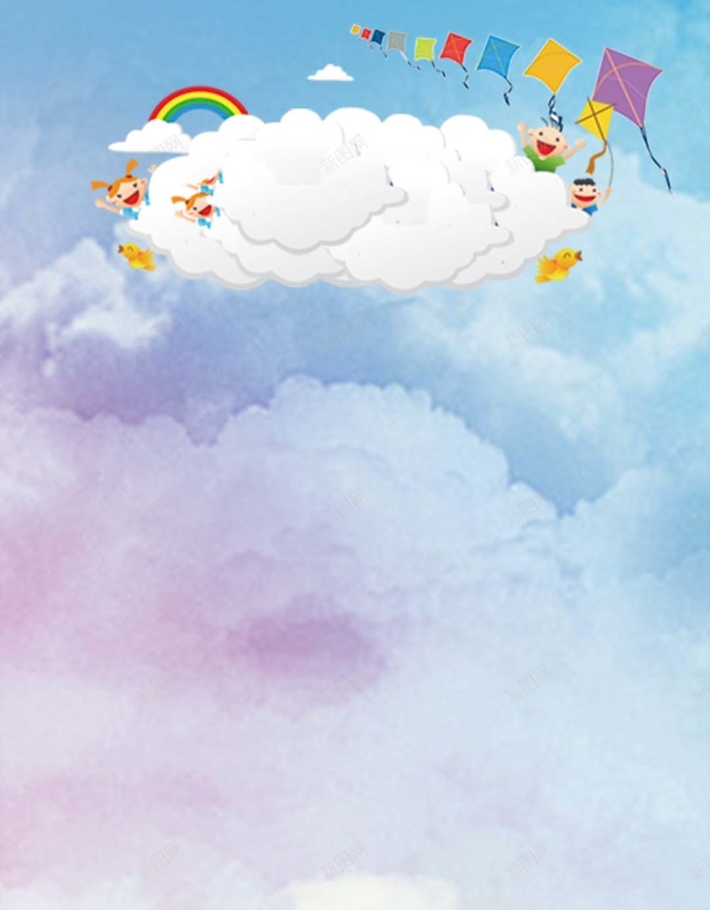 蓝色白云风筝商业PSD分层H5背景素材psd设计背景_新图网 https://ixintu.com 蓝色 白云 风筝 孩童 培训 花瓣 学校 卡通 商业PSD分层H5背景素材