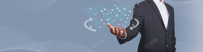 创意商务科技蓝色海报背景jpg设计背景_新图网 https://ixintu.com 创意科技 app 创意 电商 科技 蓝色 网络 蓝色背景 背景 全球化 数据 花纹 底纹 线条