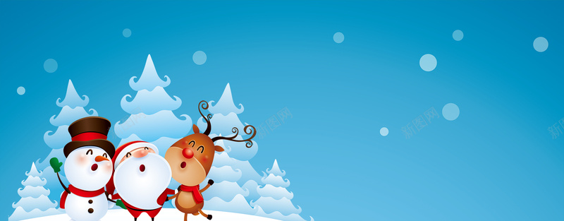卡通圣诞老人简约雪花渐变蓝色bannerpsd高清背景_新图网 https://ixintu.com 圣诞快乐 圣诞狂欢 圣诞老人 圣诞树 圣诞节 圣诞海报 新年 圣诞元素 双蛋狂欢 元旦 元旦快乐 圣