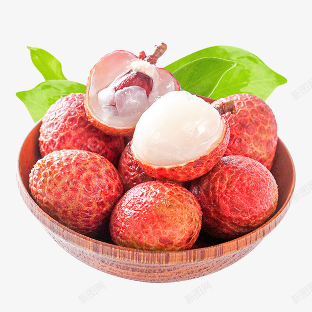 清甜的水果荔枝png免抠素材_新图网 https://ixintu.com 一筐 荔枝 水果 夏天