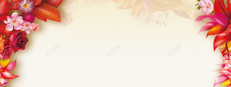 新年活动背景jpg设计背景_新图网 https://ixintu.com 新年 春节 春节元素 花卉 详情页海报 过年 中国风
