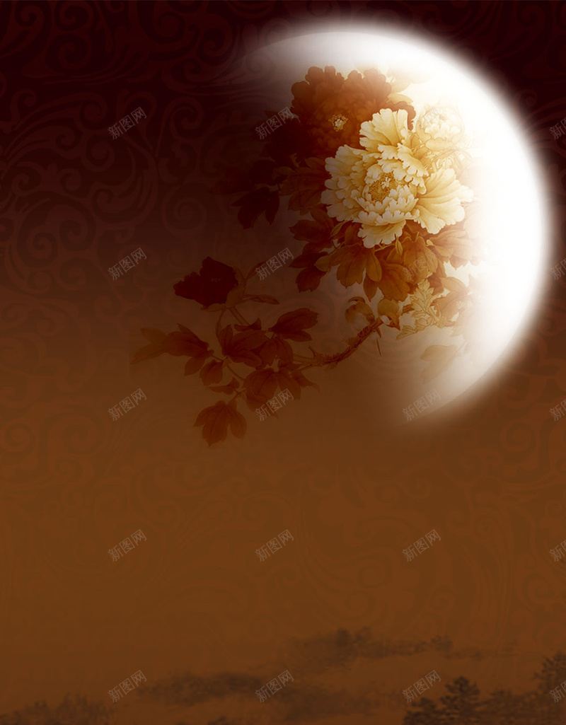 花好月圆H5背景jpg设计背景_新图网 https://ixintu.com 花好 月圆 拱桥 中秋 中国风 H5 h5