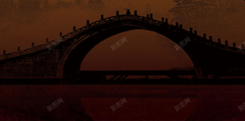 花好月圆H5背景jpg设计背景_新图网 https://ixintu.com 花好 月圆 拱桥 中秋 中国风 H5 h5