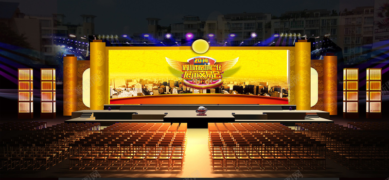 酷炫舞台海报bannerjpg设计背景_新图网 https://ixintu.com 晚会舞台 舞台效果 舞台背景 天猫 舞台 淘宝 舞台灯光 大气舞台背景 毕业典礼晚会舞台背景