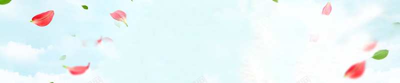 春天小清新背景psd设计背景_新图网 https://ixintu.com 春季新品 春天 春日 小清新 浪漫 女装 花瓣 海报banner 文艺 简约