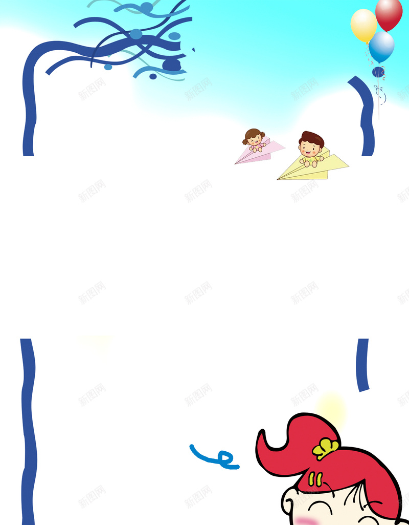 简约卡通可爱招生海报背景素材psd设计背景_新图网 https://ixintu.com 卡通 可爱 招生 海报 简约 气球 边框 童趣 背景 素材
