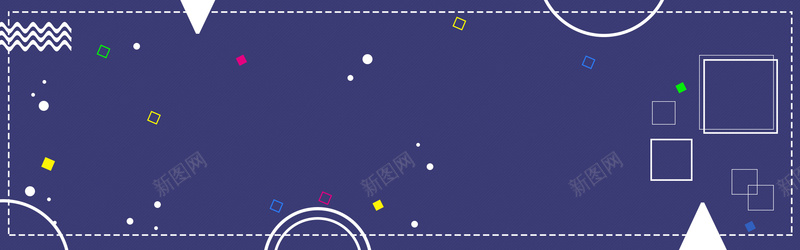 蓝色简约创意banner海报背景psd设计背景_新图网 https://ixintu.com 海报背景图片 平面广告 广告背景 扁平化 几何 banner海报 简约 女装 海报 背景 抽象