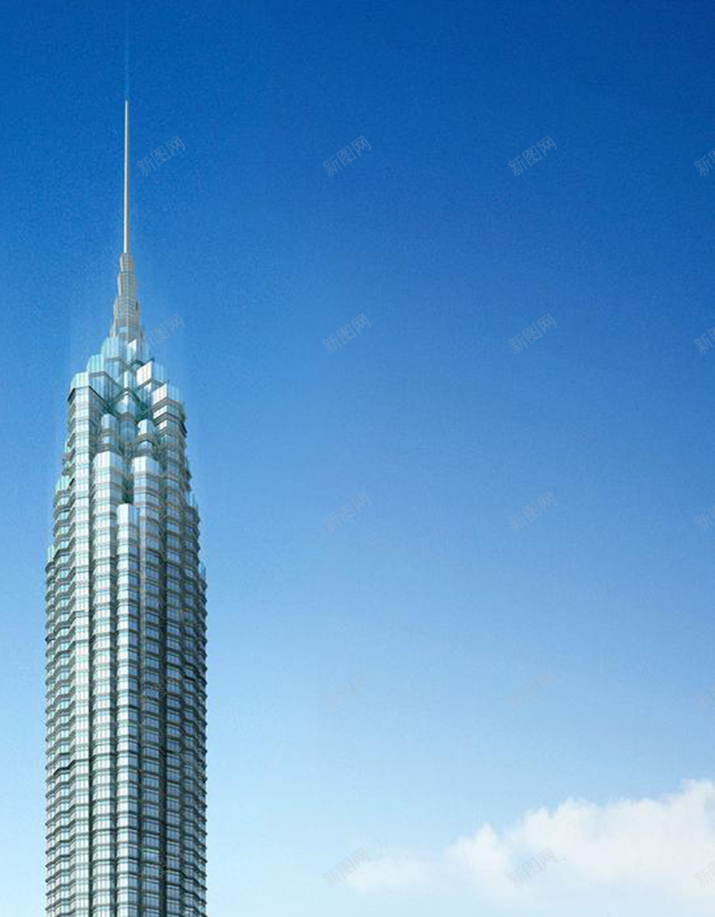 城市摩天大楼H5背景元素jpg设计背景_新图网 https://ixintu.com 城市背景 摩天大楼 背景元素 建筑 蓝天 扁平 渐变 几何