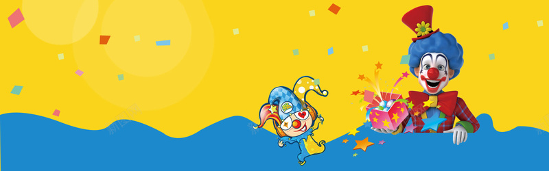 愚人节卡通可爱黄色bannerpsd设计背景_新图网 https://ixintu.com 愚人节快乐 愚你同乐 愚人节 卡通 可爱 四月一日 愚情未了 小丑 动感 喜气 banner