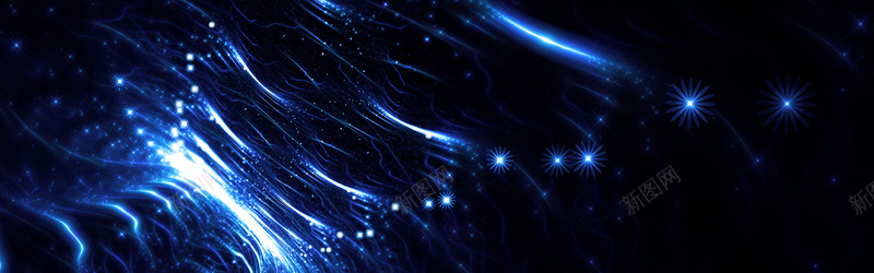 黑暗光炫背景psd设计背景_新图网 https://ixintu.com 海报banner banner 蓝色炫酷灯光 科幻 黑色 科技 商务