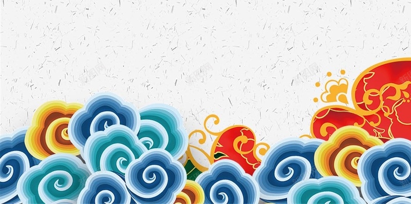 2018年过年剪纸灯笼祥云psd设计背景_新图网 https://ixintu.com 2018年 剪纸 春节 灯笼 过年 祥云 春节快乐 迎春 跨年
