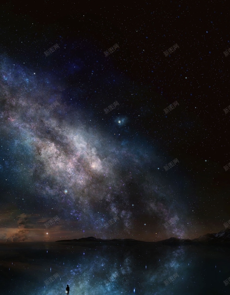 创意星空图jpg设计背景_新图网 https://ixintu.com 星空下 唯美 大气 星空 美景 星星 开心 美好 阳光 浪漫 梦幻