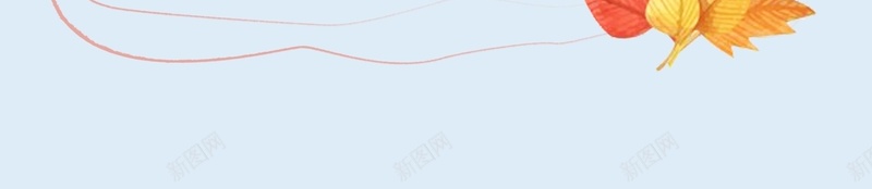 简约扁平秋季枫叶边框psd设计背景_新图网 https://ixintu.com 扁平 枫叶 秋季 简约 边框 新品上市 秋季促销 活动