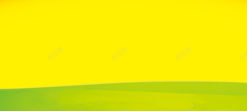 荧光色童趣黄色青绿色海报banner背景