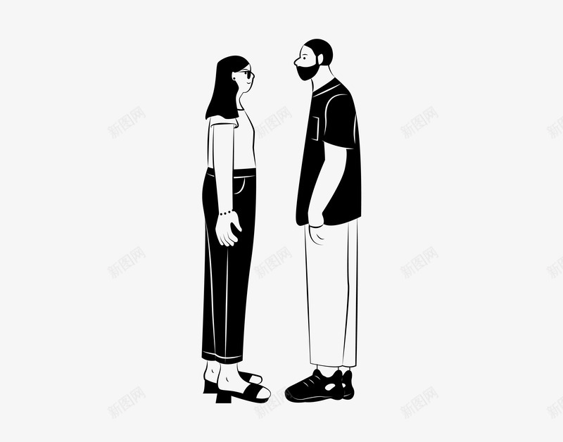 indiandoodle手绘插画png免抠素材_新图网 https://ixintu.com 手绘 插画