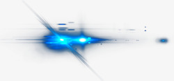科技未来科幻蓝色光效粒子光圈灯光素材