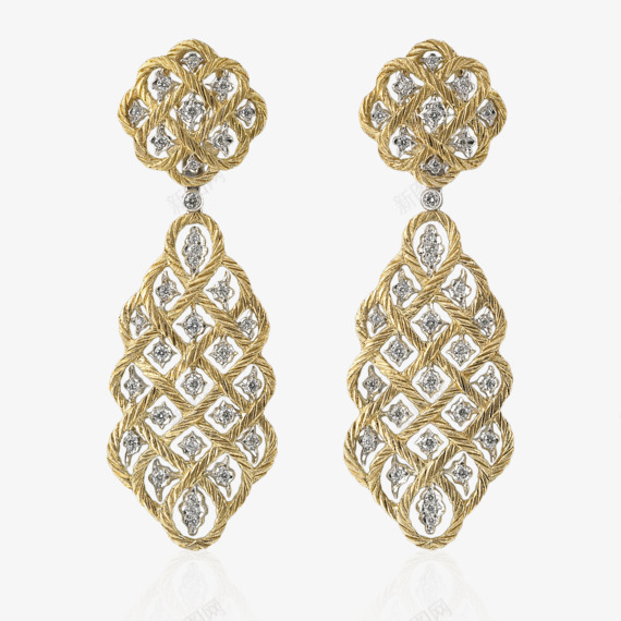 Buccellati Earrings toile Pendant Earrings Jewelry网页作品集png免抠素材_新图网 https://ixintu.com 作品集 网页 饰品