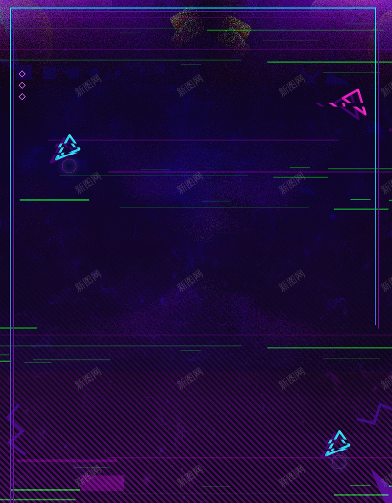 故障风夏季促销海报jpg设计背景_新图网 https://ixintu.com 企业 促销 商业 宣传 线条 故障风 夏季上新 优惠 折扣 满减