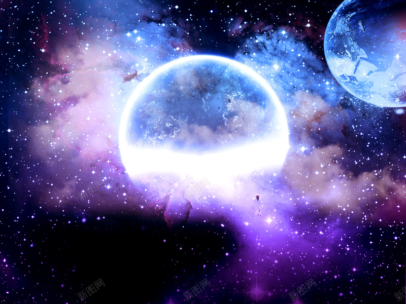 年会展办星空月亮背景图jpg设计背景_新图网 https://ixintu.com 背景图 星空 月亮 梦幻 梦想 扁平 渐变 几何