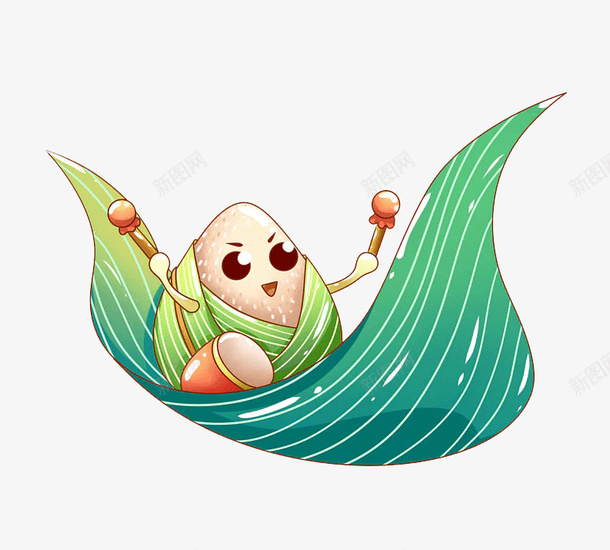 五月端午节手绘动漫卡通粽子png免抠素材_新图网 https://ixintu.com 五月 端午节 手绘 动漫 卡通粽子