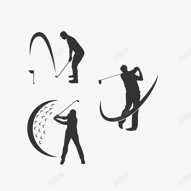 矢量打高尔夫球的人png免抠素材_新图网 https://ixintu.com png素材 人物剪影 打高尔夫 矢量图 高尔夫球赛