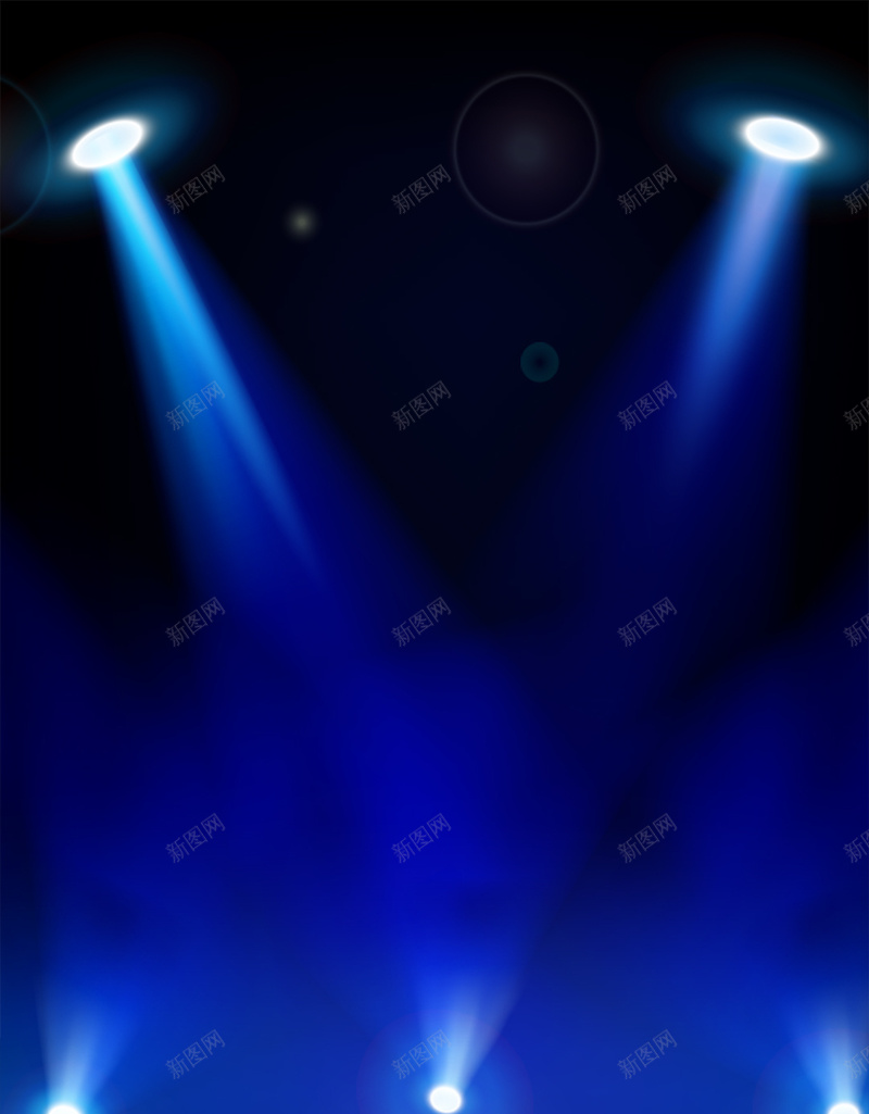 舞台灯光PSD分层H5背景素材psd设计背景_新图网 https://ixintu.com 蓝色渐变 蓝色背景 光束 灯光 舞台 简约 文艺 H5背景素材