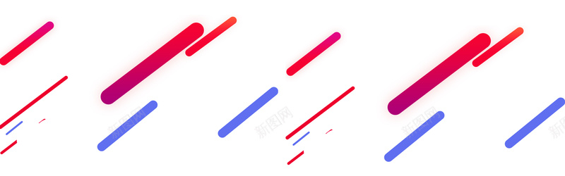 线条感背景图psd设计背景_新图网 https://ixintu.com 红蓝 海报banner 扁平 渐变 几何