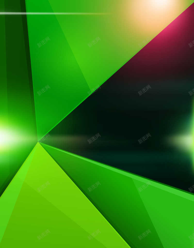 立体商务海报背景矢量素材eps设计背景_新图网 https://ixintu.com 商务海报 彩色线条 立体背景 三角形 光晕 时尚海报图片素材 扁平 渐变 几何