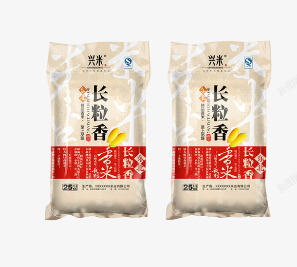 浅黄色红色长粒香袋装米包装设计png免抠素材_新图网 https://ixintu.com 浅黄色 红色 长粒香 袋装米 包装设计 平面设计 免扣 高清