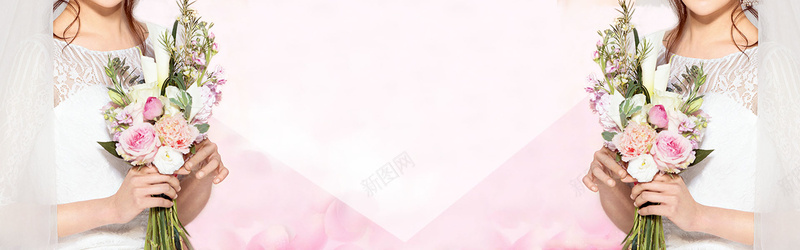 淘宝浪漫婚庆粉色背景bannerjpg设计背景_新图网 https://ixintu.com 婚礼 玫瑰花 底纹 粉色 浪漫 梦幻 服饰 淘宝 钻戒 背景 横幅