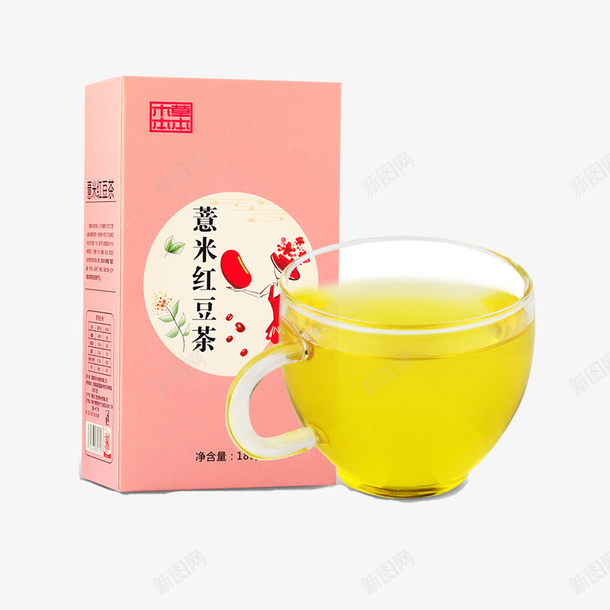 薏米茶平面广告设计png免抠素材_新图网 https://ixintu.com 薏米 薏米粥 薏米加工 薏米粉 农产品 营养薏米 粉色包装 薏米茶