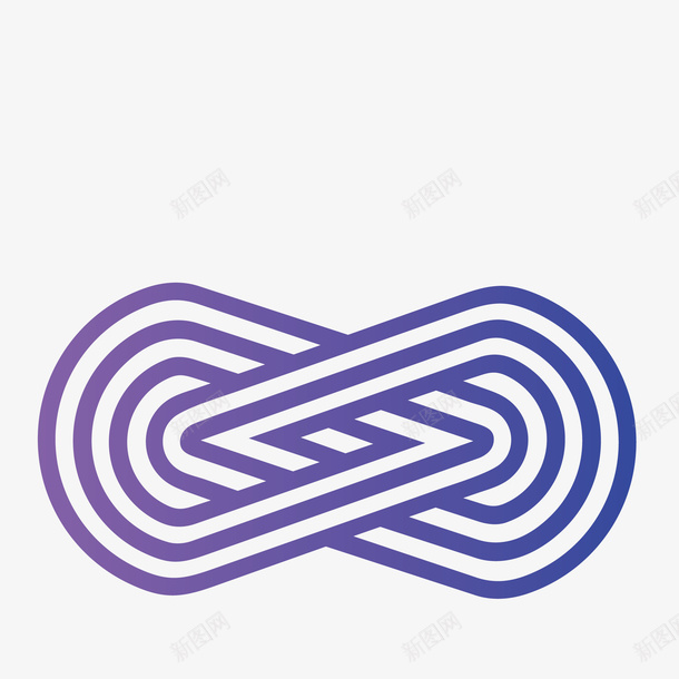 紫色创意线条设计图案eps免抠素材_新图网 https://ixintu.com 紫色 线条 卡通 彩色 装饰 logo 图标 图案 创意 小清新