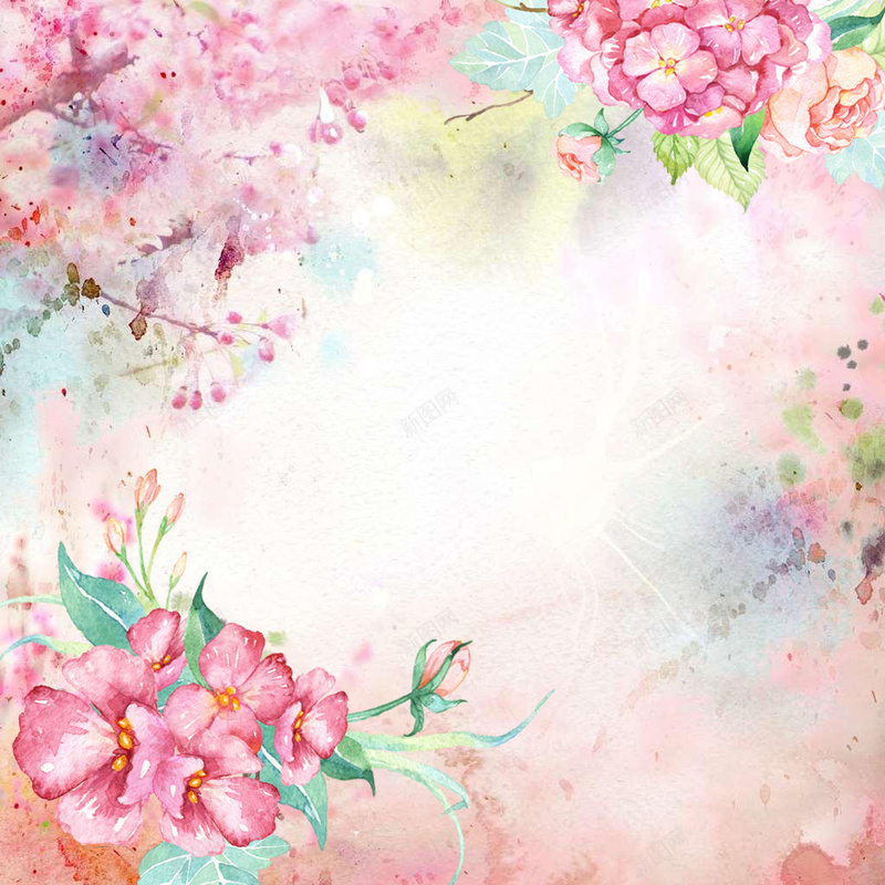 烂漫樱花矢量背景素材psd设计背景_新图网 https://ixintu.com 樱花 背景 素材 矢量图 海报 唯美 梦幻 浪漫