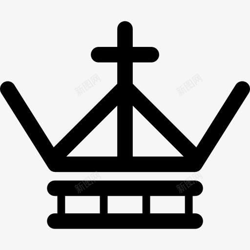 皇冠变了线和交叉图标png_新图网 https://ixintu.com 线 皇冠 版税 冠 皇冠的线条 横冠