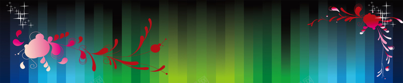 七彩渐变bannerjpg设计背景_新图网 https://ixintu.com 海报banner 条纹背景 扁平 暗纹 花纹 七彩渐变banner 渐变 几何