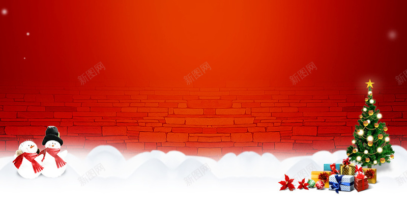 红色圣诞元旦H5背景psd设计背景_新图网 https://ixintu.com 红色 圣诞节 元旦节 下雪 冬季 圣诞树 雪人 H5 激情 狂欢