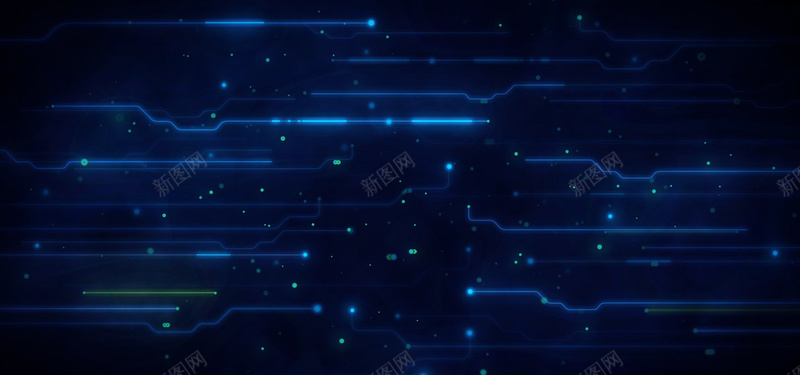 蓝色科技时尚bannerjpg设计背景_新图网 https://ixintu.com 时尚 科技 线条 网络 蓝色 海报banner 科技感 科技风 高科技 科幻 商务
