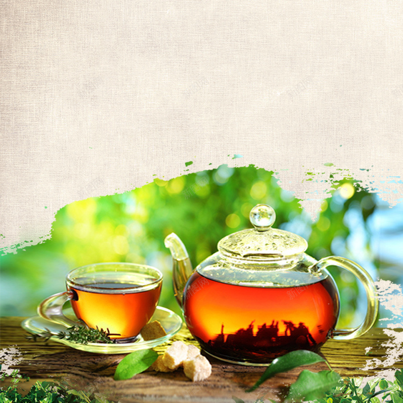 简约茶叶红茶PSD分层主图背景素材jpg设计背景_新图网 https://ixintu.com 简约背景 茶叶背景 红茶 金骏眉 铁观音 大红袍 正山小种 茶 春茶 淘宝 主图 直通车