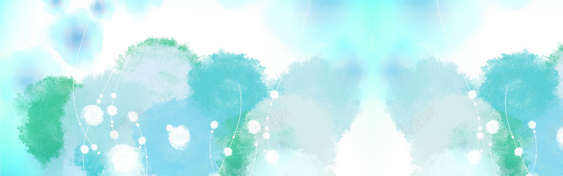 淘宝背景jpg设计背景_新图网 https://ixintu.com 海报banner 横幅背景 蓝绿色 扁平 渐变 全屏banner背景 几何