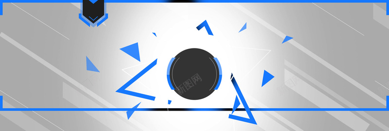 蓝色科技几何线条背景bannerpsd设计背景_新图网 https://ixintu.com 蓝色 科技 几何 线条 背景 banner 三角 碎块 海报banner 科技感 科技风 高科技 扁平 渐变