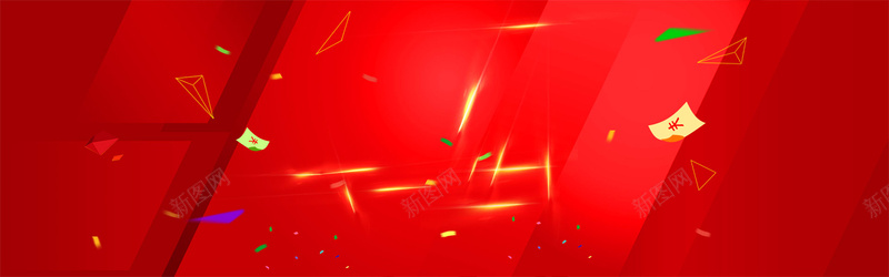 飘浮钱币背景jpg设计背景_新图网 https://ixintu.com 红色 飘浮 钱币 三角形 天猫 淘宝 店招 横幅 条幅 背景 banner 海报banner