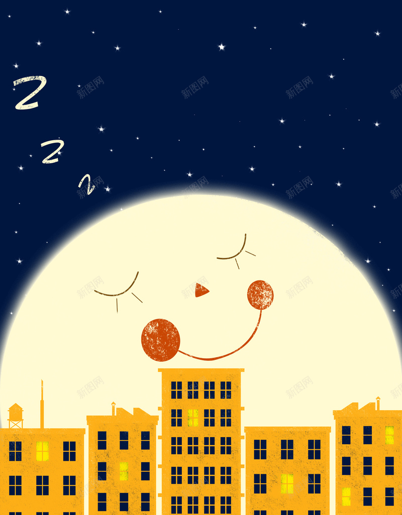 手绘温馨321世界睡眠日海报psd设计背景_新图网 https://ixintu.com 321 世界 夜晚 手绘 星星 月亮 楼房 海报 温馨 睡眠宣传海报 睡眠日 笑脸 素材 背景