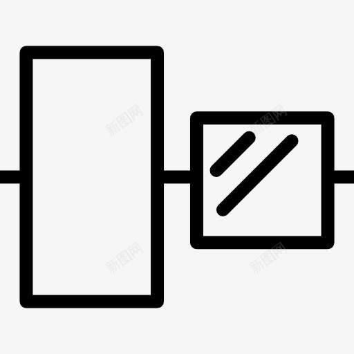 形状图标png_新图网 https://ixintu.com 形状 线条 大小 接口 垂直 测量高度 矩形 测量 仪表板界面编辑工具
